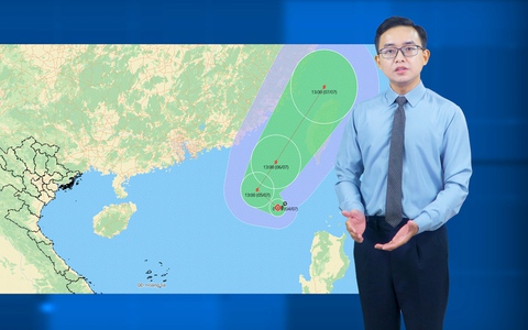 Thời tiết đêm 4 ngày 5-7: Áp thấp nhiệt đới trên Biển Đông có khả năng mạnh lên thành bão