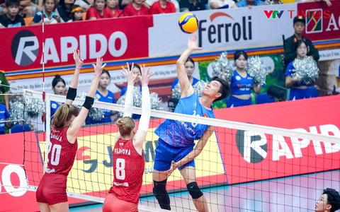 Bóng chuyền nữ Việt Nam thua đáng tiếc đội bóng Nga tại chung kết VTV Cup