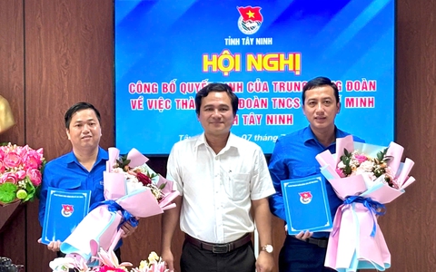 Anh Trần Hải Phú làm bí thư Tỉnh Đoàn Tây Ninh