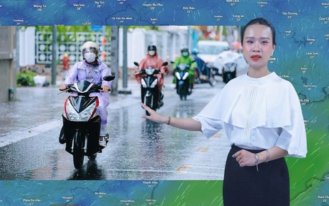 Thời tiết đêm 7 ngày 8-7: Bắc Bộ và Trung Bộ ngày nắng nóng, chiều tối có mưa rào và dông