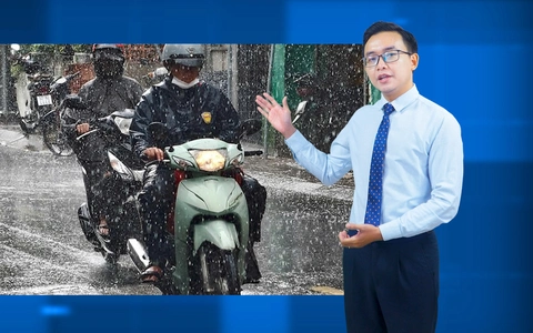 Thời tiết đêm 8 ngày 9-7: Bắc Bộ ngày nắng nóng, Nam Bộ mưa rào chiều tối