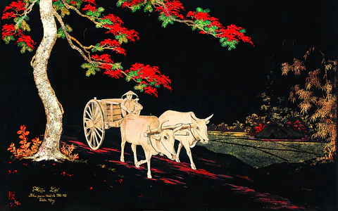 Sơn mài Nam bộ - Nhìn từ triển lãm "Chu tất bình dân"