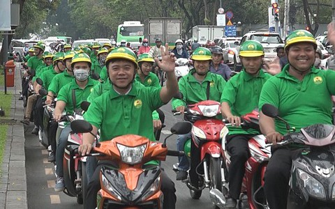 Xe ôm công nghệ Mai Linh chạy ở TP.HCM, Hà Nội, Đà Nẵng