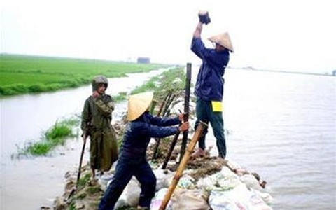 Ngập lụt vì lũ trái mùa