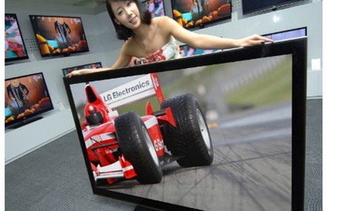 LG giới thiệu màn hình 3D TV lớn nhất thế giới