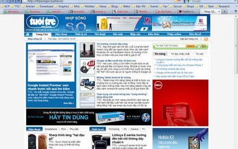 Lướt web vèo vèo với FireFox 4 beta 7