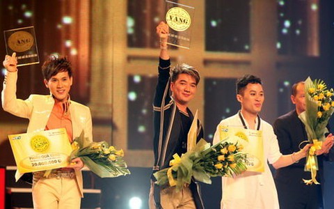 Tùng Dương, Đàm Vĩnh Hưng và Nguyên Vũ cùng đoạt Album vàng