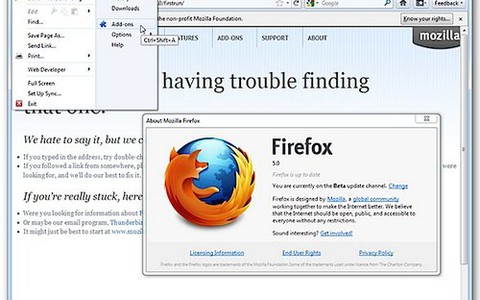 FireFox 5 ra mắt, Chrome chạy đua "lên đời"