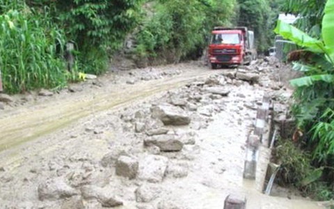 Lở đất ở Trung Quốc, 13 người thiệt mạng
