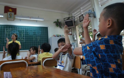 Chơi hè ở trường