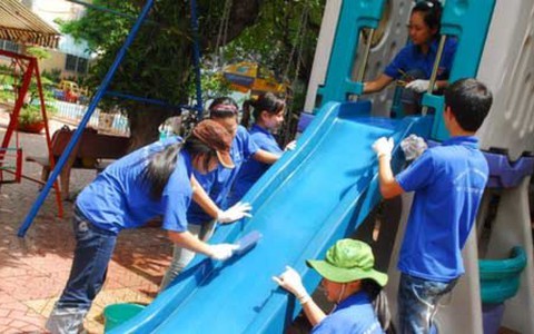 Ngày vui cho những mầm xanh