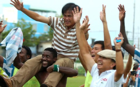 Kiên Giang, Bình Định so kè vé thăng hạng