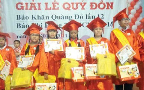 99 học sinh nhận giải Lê Quý Đôn năm học 2010-2011
