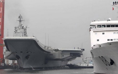 Tàu sân bay Trung Quốc sẽ đến biển Đông