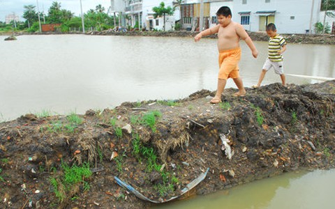 Nhiều ao sâu giữa phố