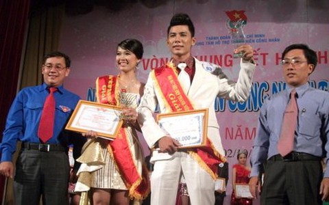 Hải Đăng - Ngọc Tâm đăng quang Nét đẹp thanh niên công nhân