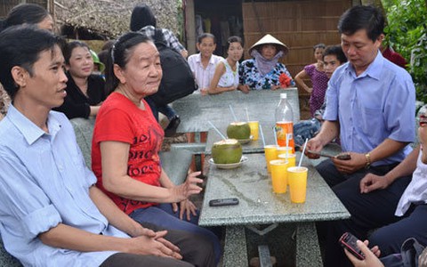 Chị Phượng đến TP.HCM khám bệnh