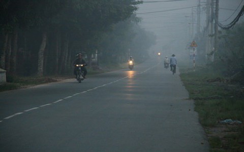 TP.HCM xuất hiện sương mù dày đặc