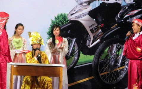 Chung kết hội thi sinh viên lái môtô an toàn