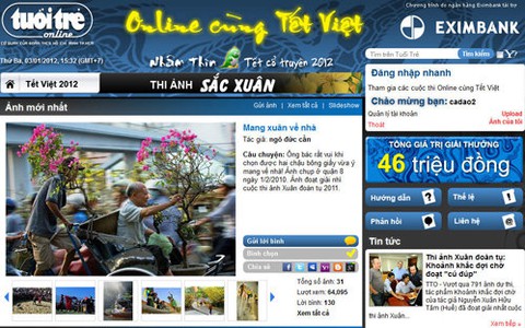 Mời bạn tham gia cuộc thi ảnh Sắc xuân