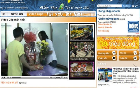 Mời bạn đọc dự thi clip Tôi yêu tết Việt