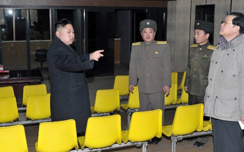 Kim Jong Un thị sát tiểu đoàn pháo binh