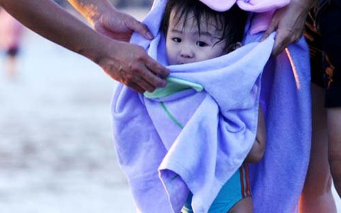 Đề phòng đau ốm khi trẻ đi du lịch