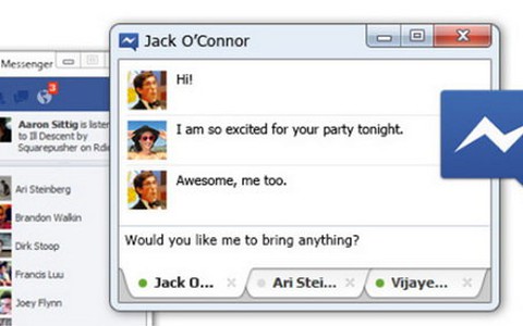 Facebook Messenger chính thức có trên Windows 7