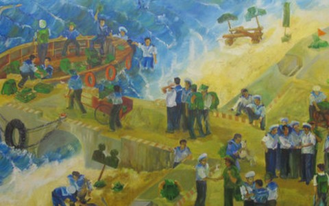 Triển lãm Biên giới và hải đảo quê hương