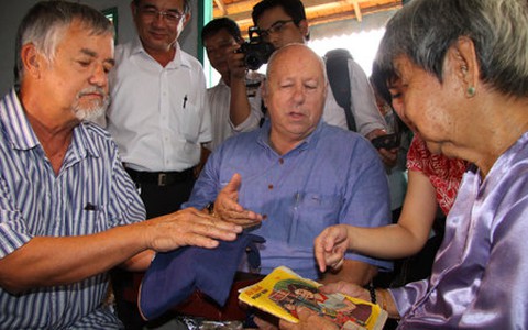 Kỷ vật của hai cựu binh Úc