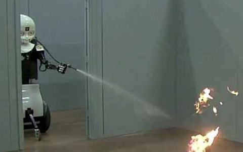 Robot lính cứu hỏa