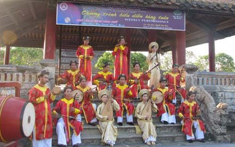 Biểu diễn nhã nhạc Huế miễn phí hằng tuần