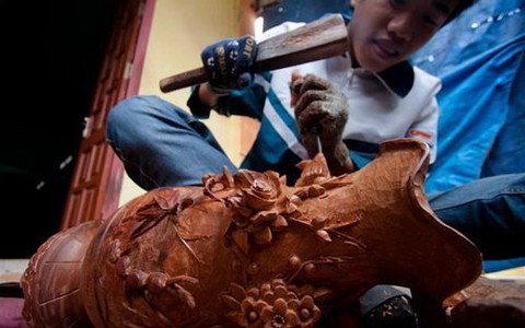 Thăm làng mộc An Thành