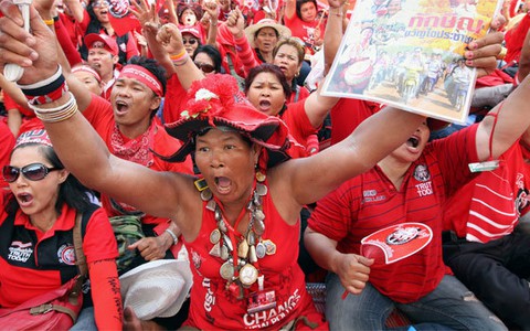 3.000 cảnh sát Thái Lan đối phó biểu tình
