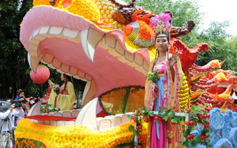 Tưng bừng Lễ hội trái cây Nam bộ 2012