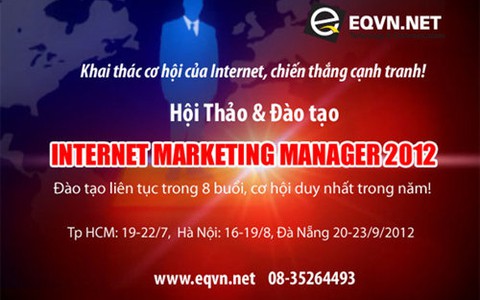 EQVN - Khóa học Internet Marketing dành cho quản lý