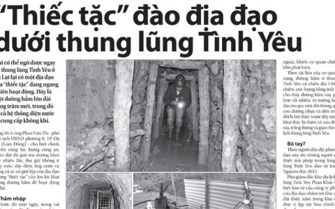 "Thiếc tặc" làm nóng kỳ họp HĐND TP Đà Lạt