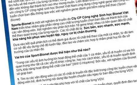 Khó "đọc" gen để chọn ngôi sao