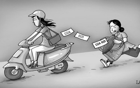 Đòi hậu tạ khi trả lại tài sản đánh rơi