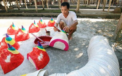 Làng Thành Lợi làm đầu lân