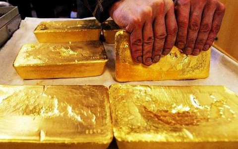 Vàng tăng 350.000 đồng/lượng