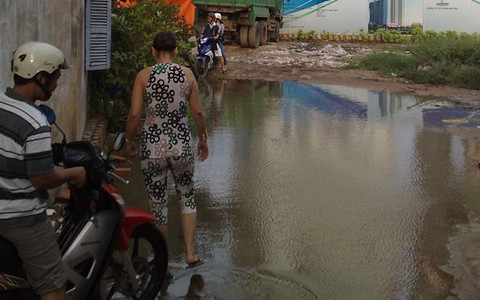 Công trình gây ngập khu dân cư?