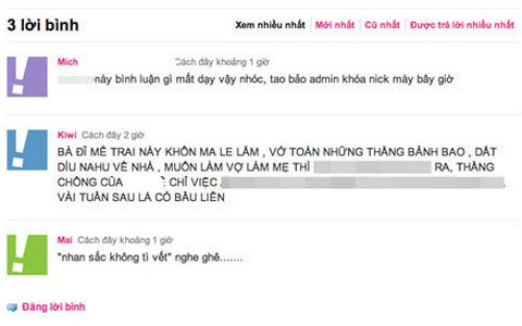 Yahoo! Việt Nam loại bỏ chức năng bình luận