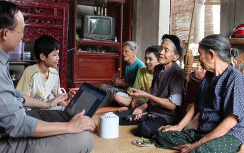 Làng "nước ngoài" dưới núi Ngàn Nưa