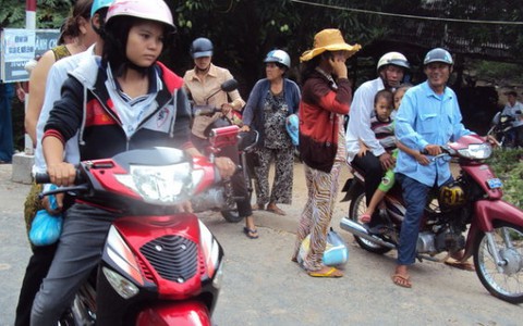 Thông xe đường lên núi Cấm sau 5 tháng phong tỏa