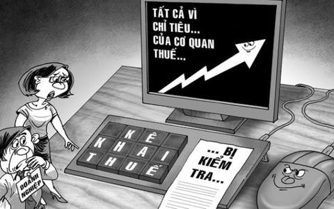 "Dọa" kiểm tra để buộc khai thuế qua mạng