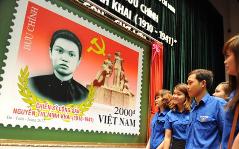 Phát hành bộ tem Nguyễn Thị Minh Khai