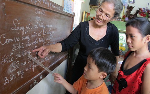 Gần 30 năm làm cô giáo không lương