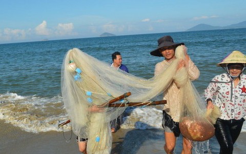 Ruốc về trên biển Hội An