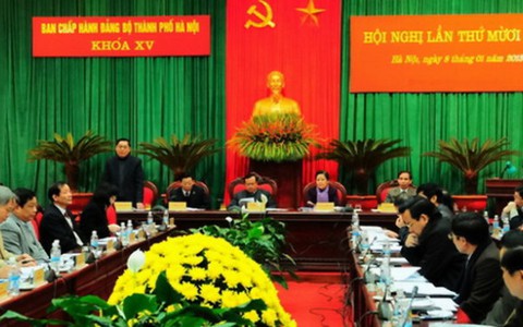 Hà Nội thí điểm lấy phiếu tín nhiệm lãnh đạo